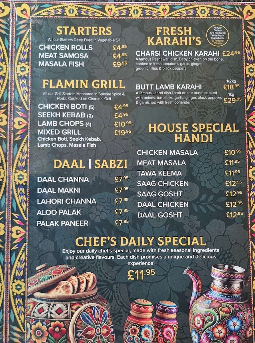 Des N Pardes Restaurant Bradford Menu - Image 2