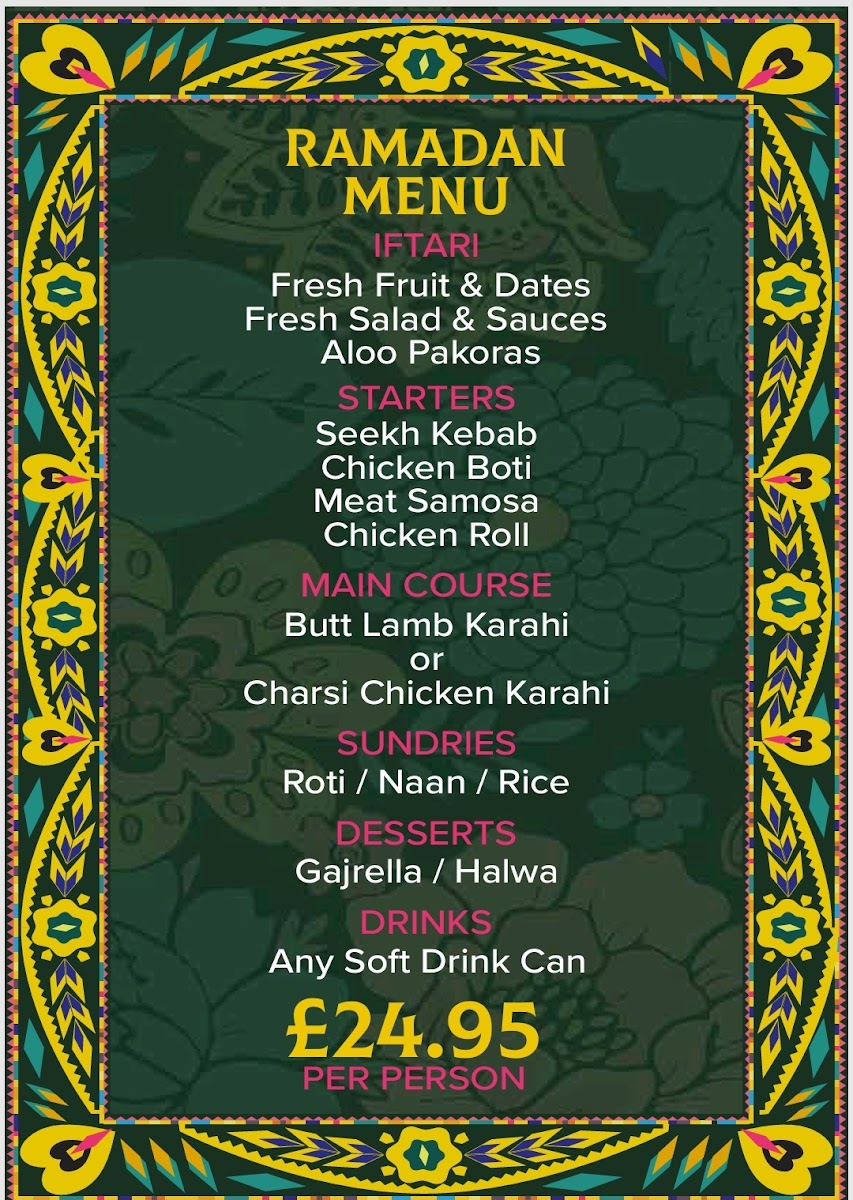 Des N Pardes Restaurant Bradford Menu - Image 4